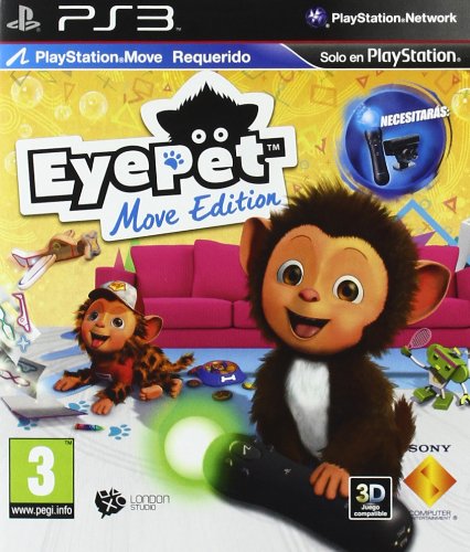 Sony EyePet Move Edition - Mascota Virtual Interactiva para PS3 con PlayStation Move Sony EyePet Move Edition - Mascota Virtual Interactiva para PS3 con PlayStation Move